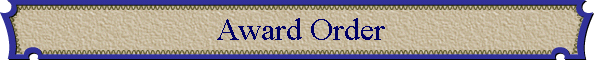 Award Order